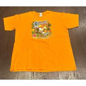 VINTAGE UNIVERSAL STUDIO‎ CHILLY WILLY ORANGE T-SHIRT